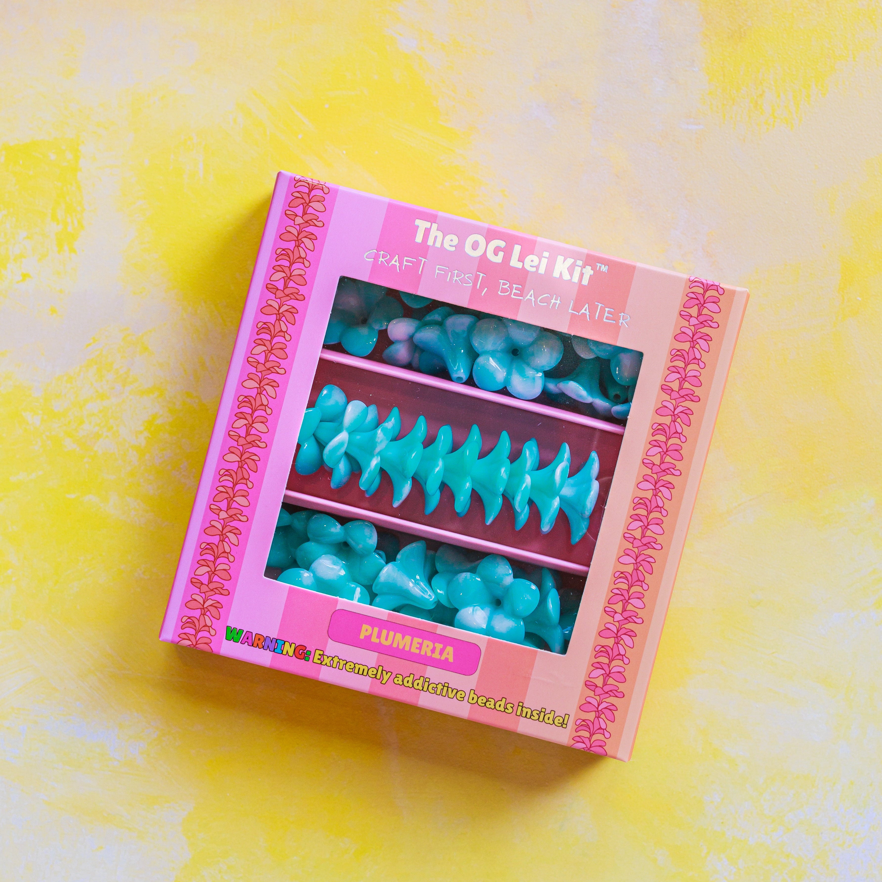 The OG Lei Kit™ - Plumeria Tie Dye Blue