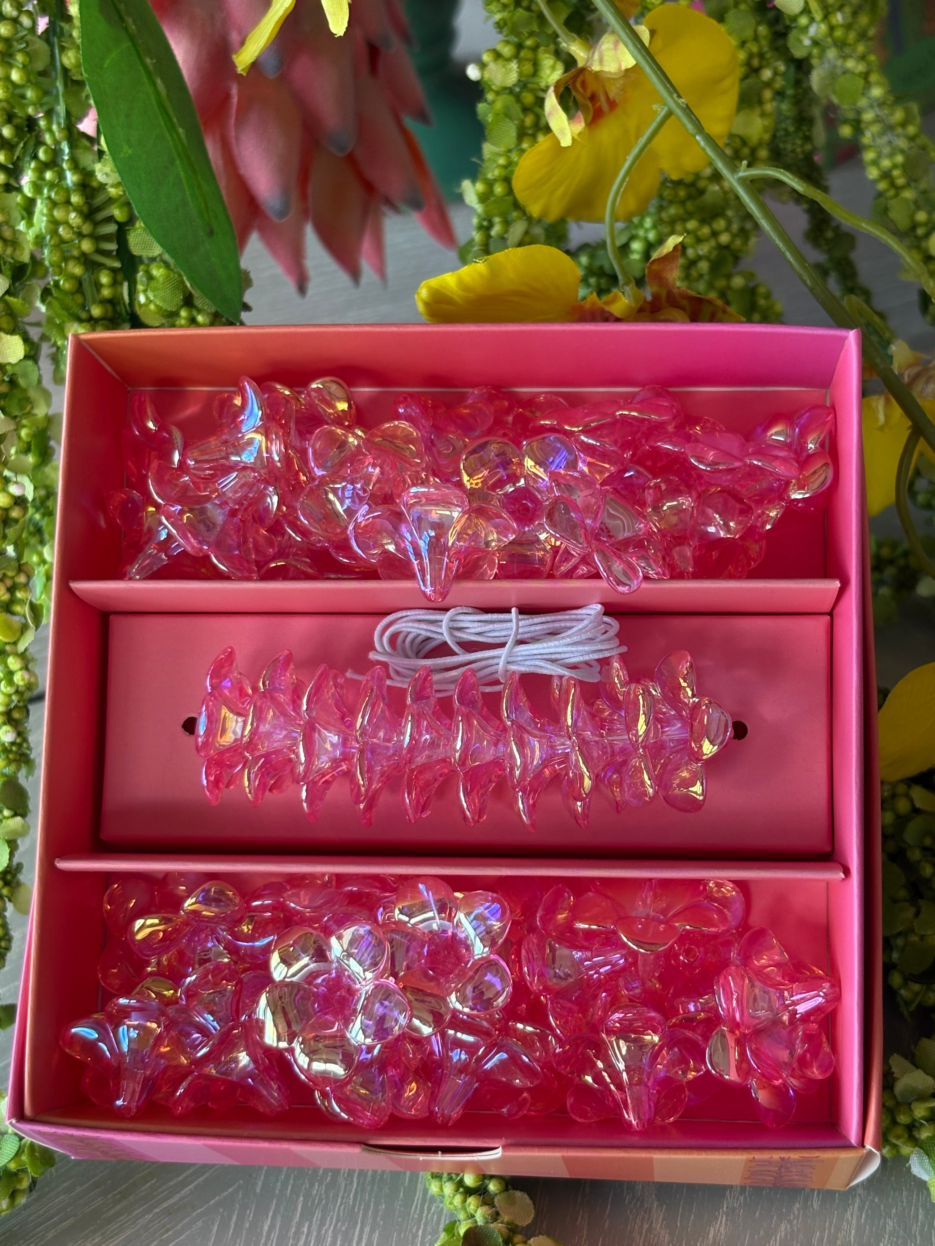 The OG Lei Kit™ - Plumeria Translucent Pink