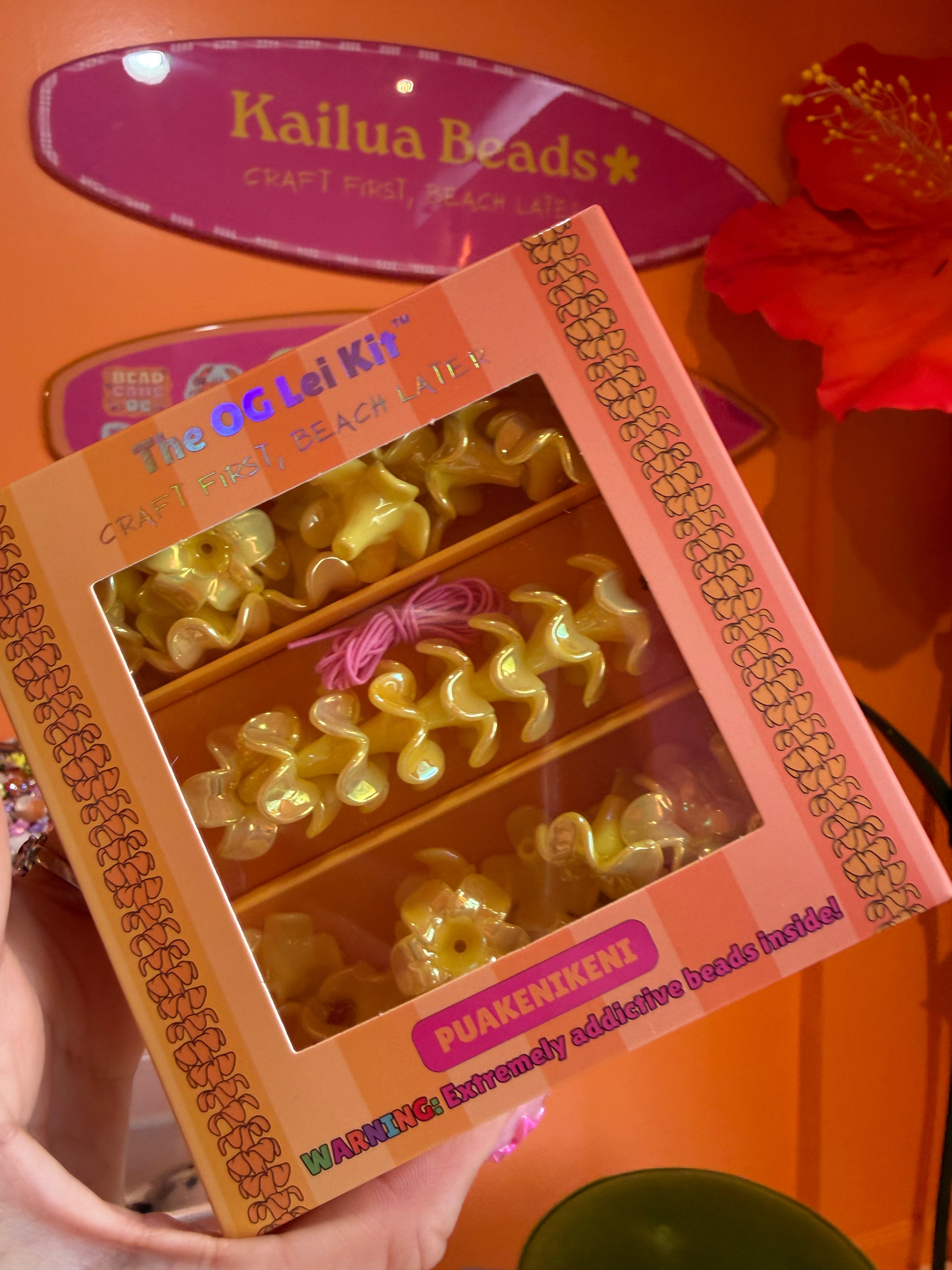 The OG Lei Kit™- Puakenikeni Bright Yellow