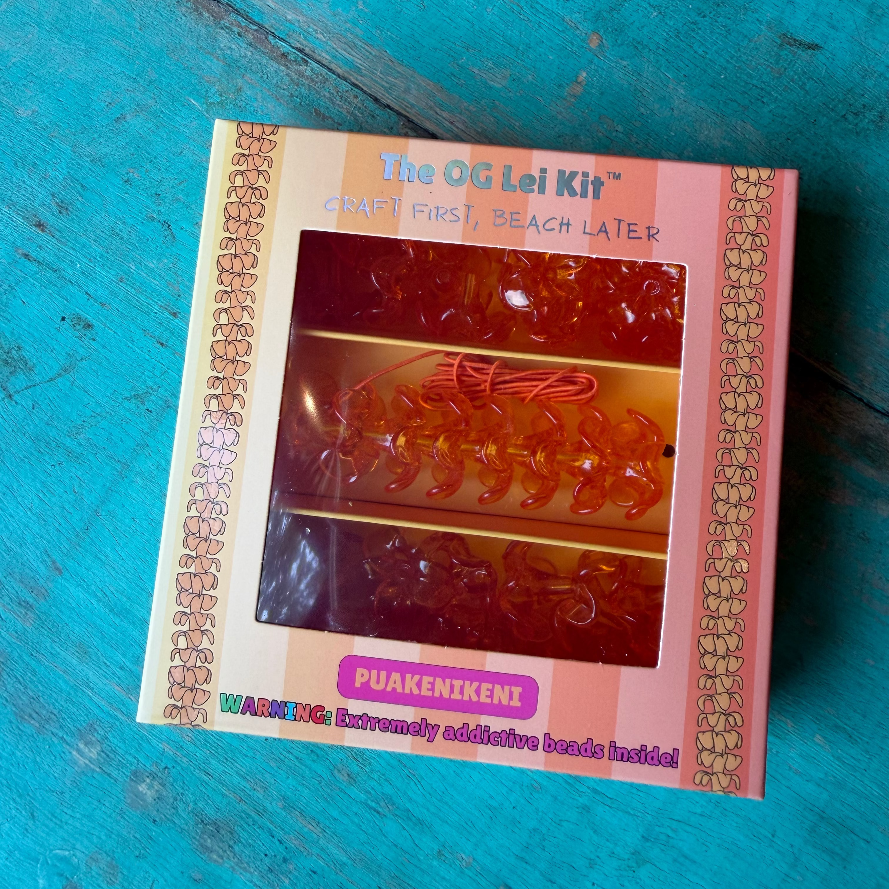 The OG Lei Kit™- Puakenikeni Translucent Orange