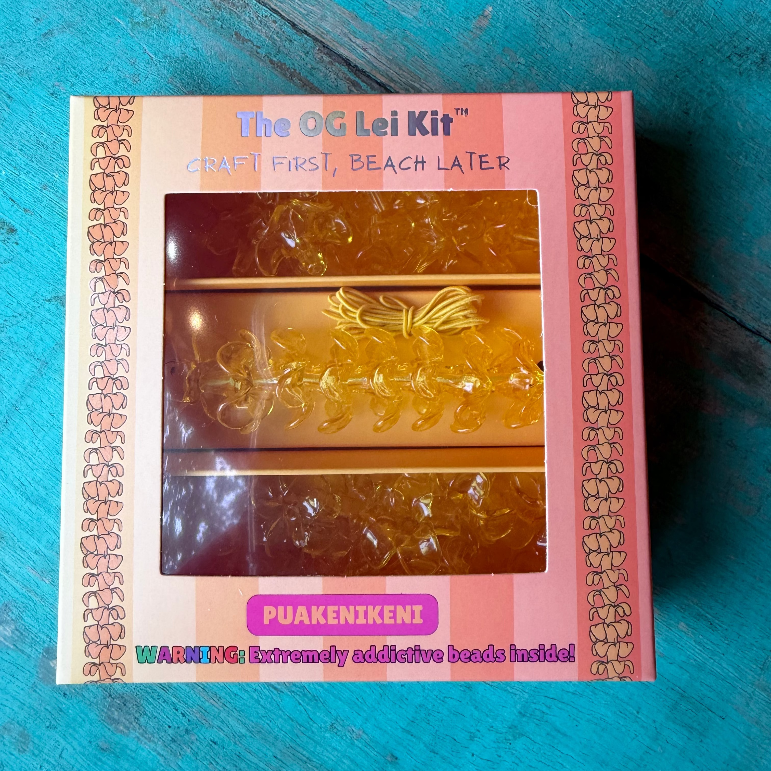 The OG Lei Kit™- Puakenikeni Translucent Yellow