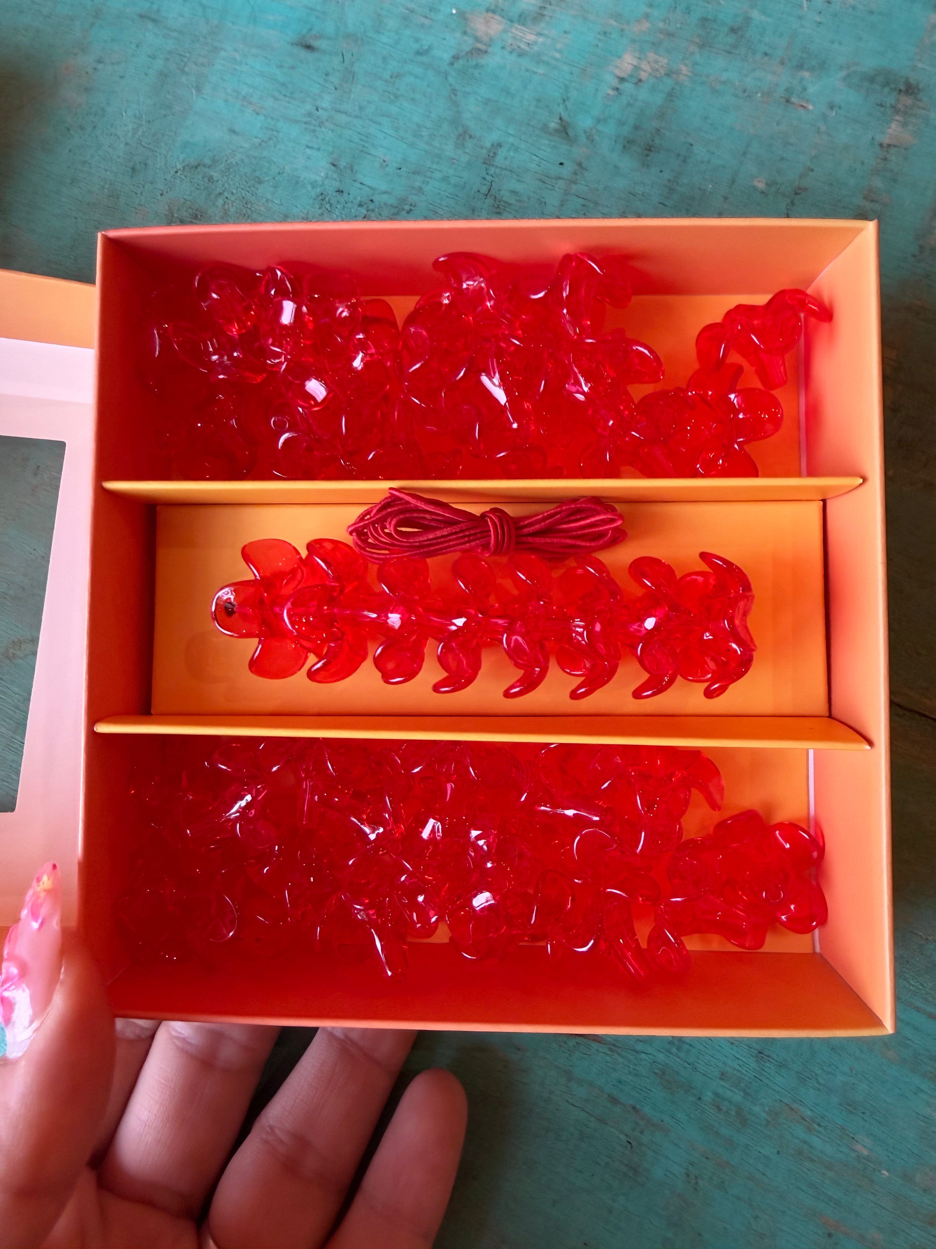 The OG Lei Kit™- Puakenikeni translucent Red