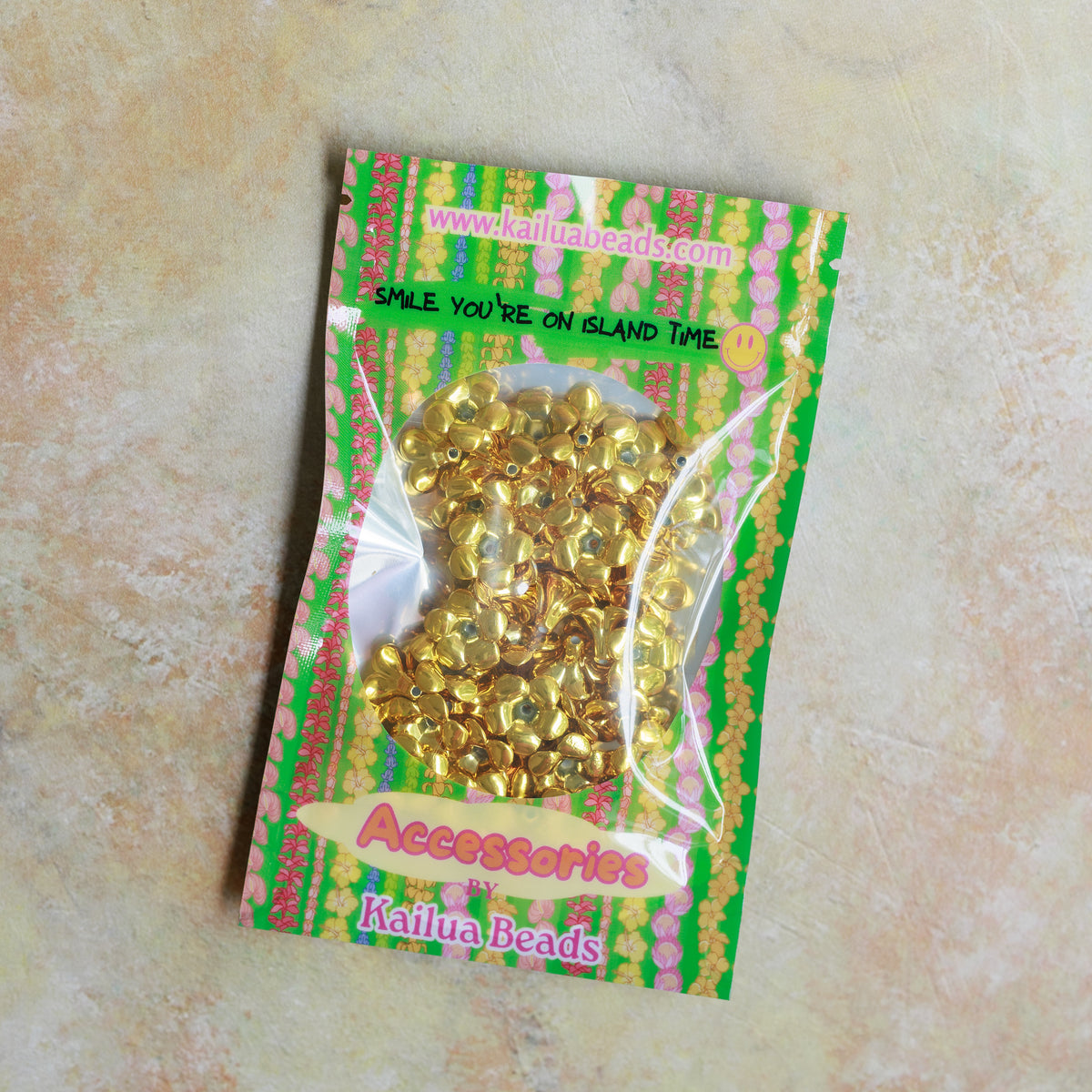 Mini flowers pack of 50 GOLD