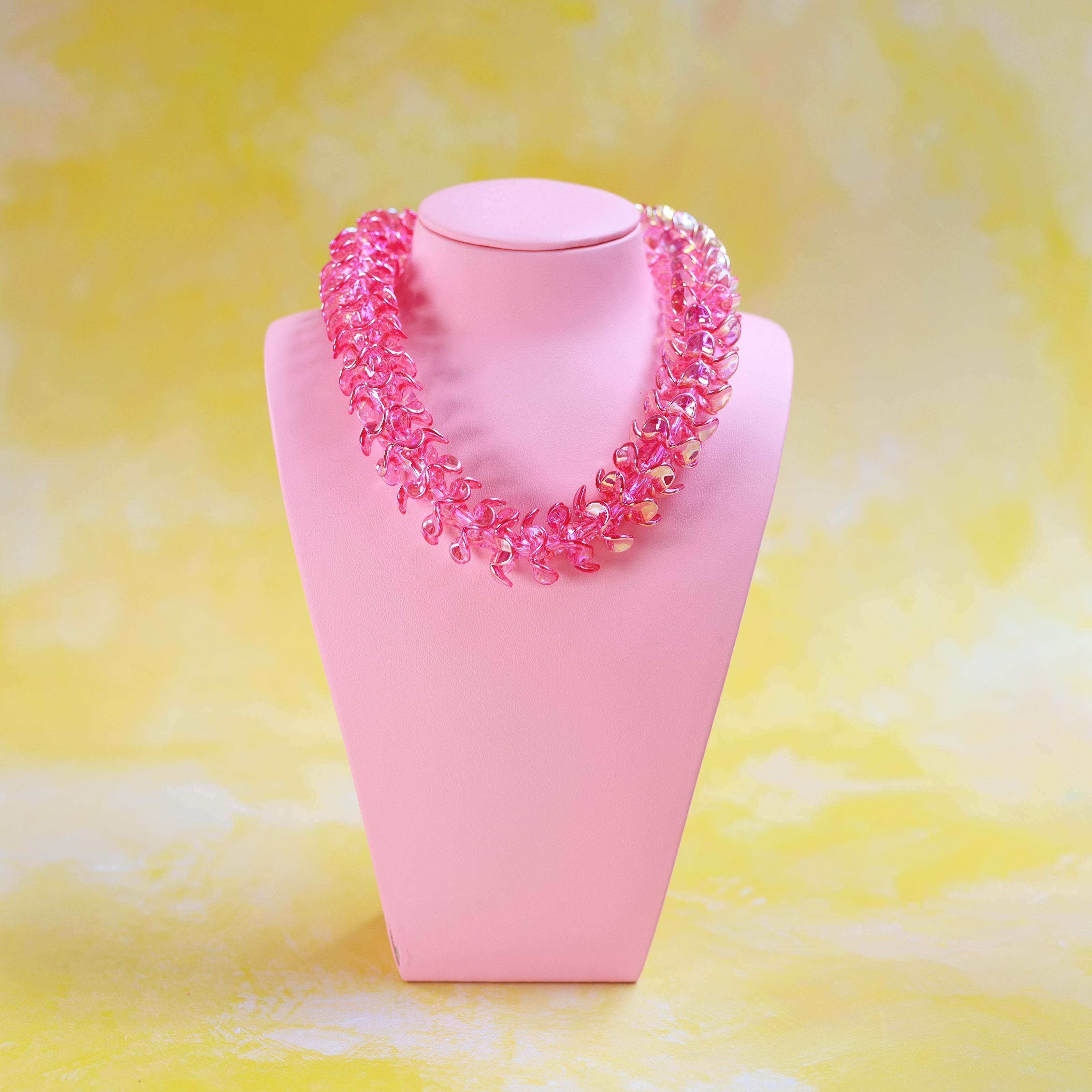The OG Lei Kitâ„¢- Puakenikeni translucent Bright Pink