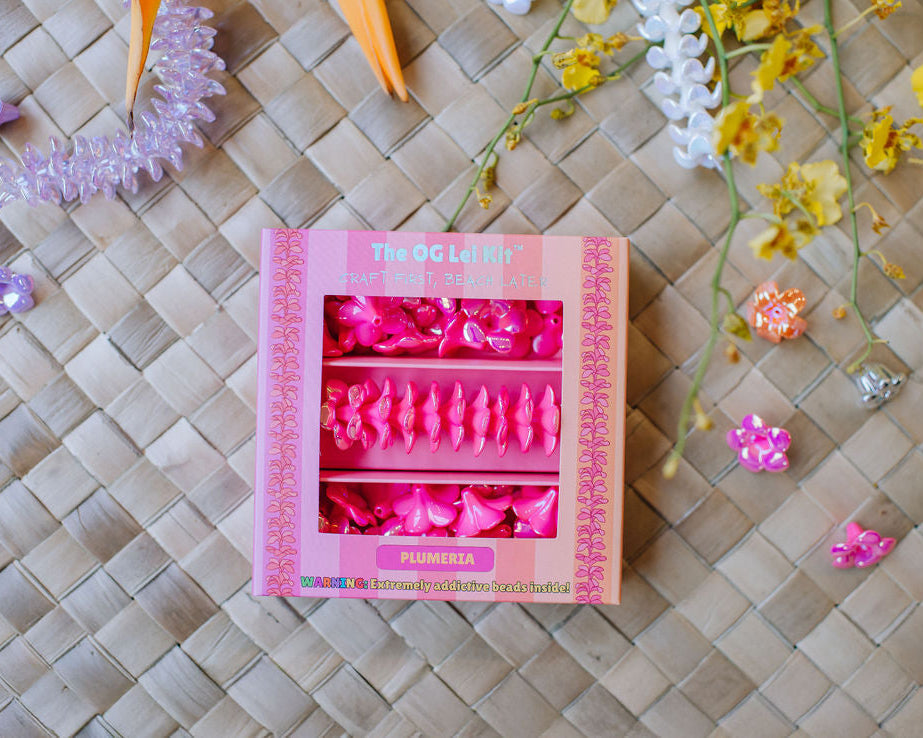 The OG Lei Kit™ - Plumeria Hot Pink
