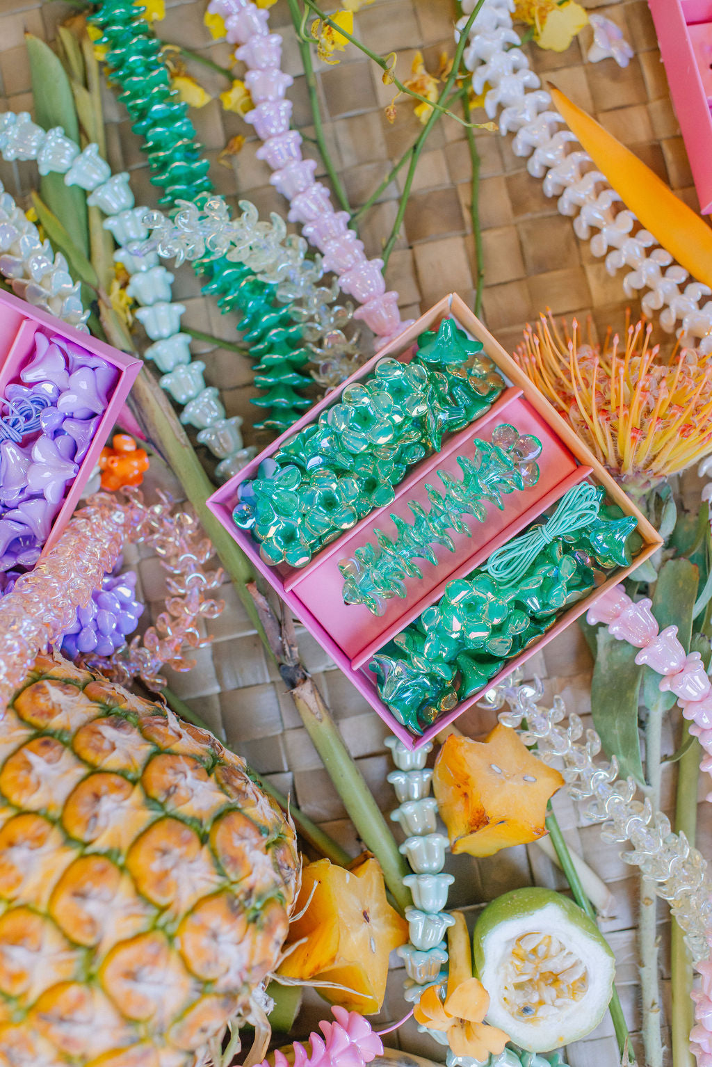 Green, Blue & Purple