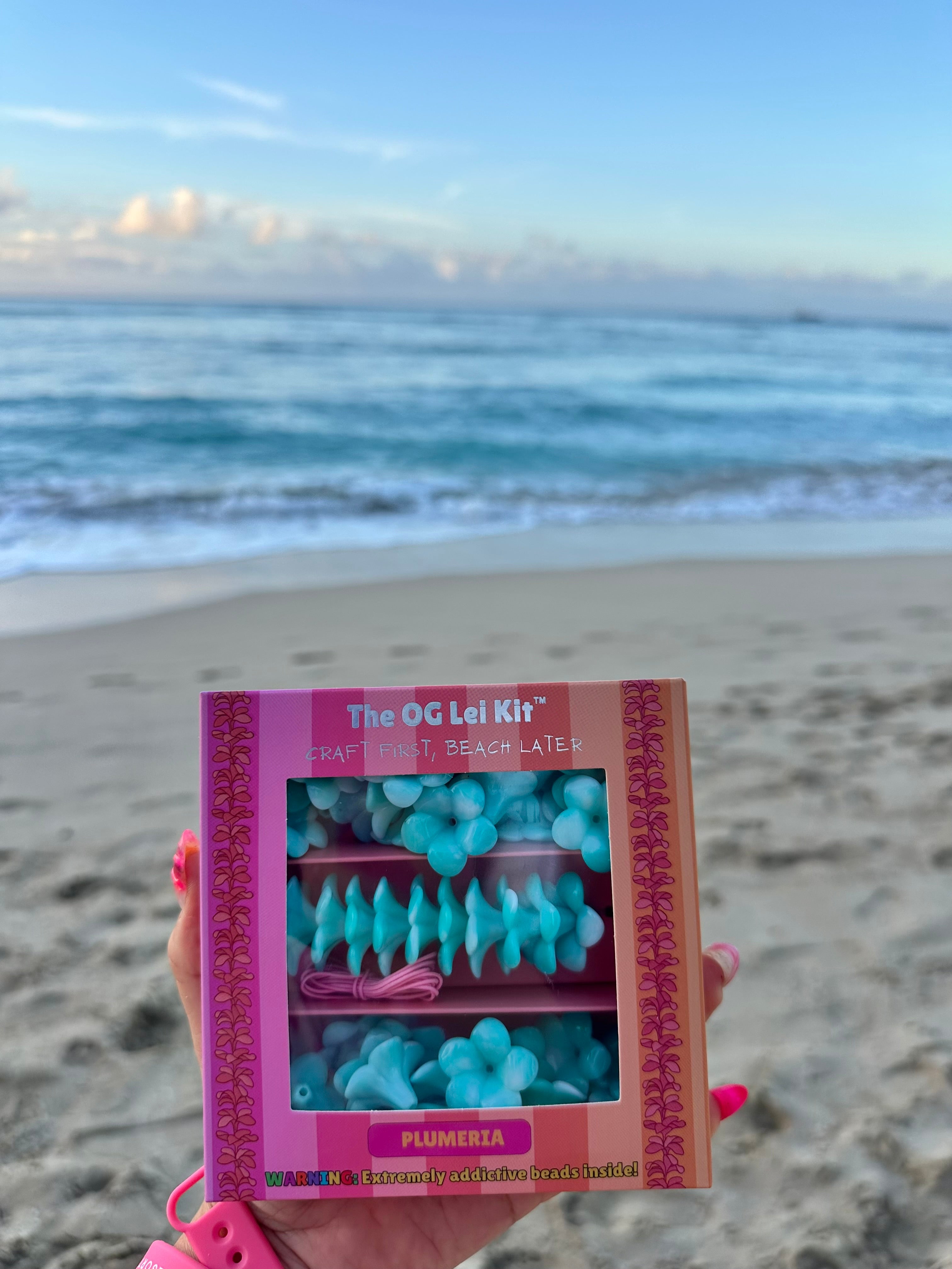 The OG Lei Kit™ - Plumeria Ocean Waves