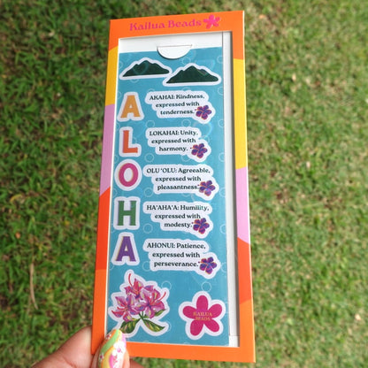 Holographic stickers.