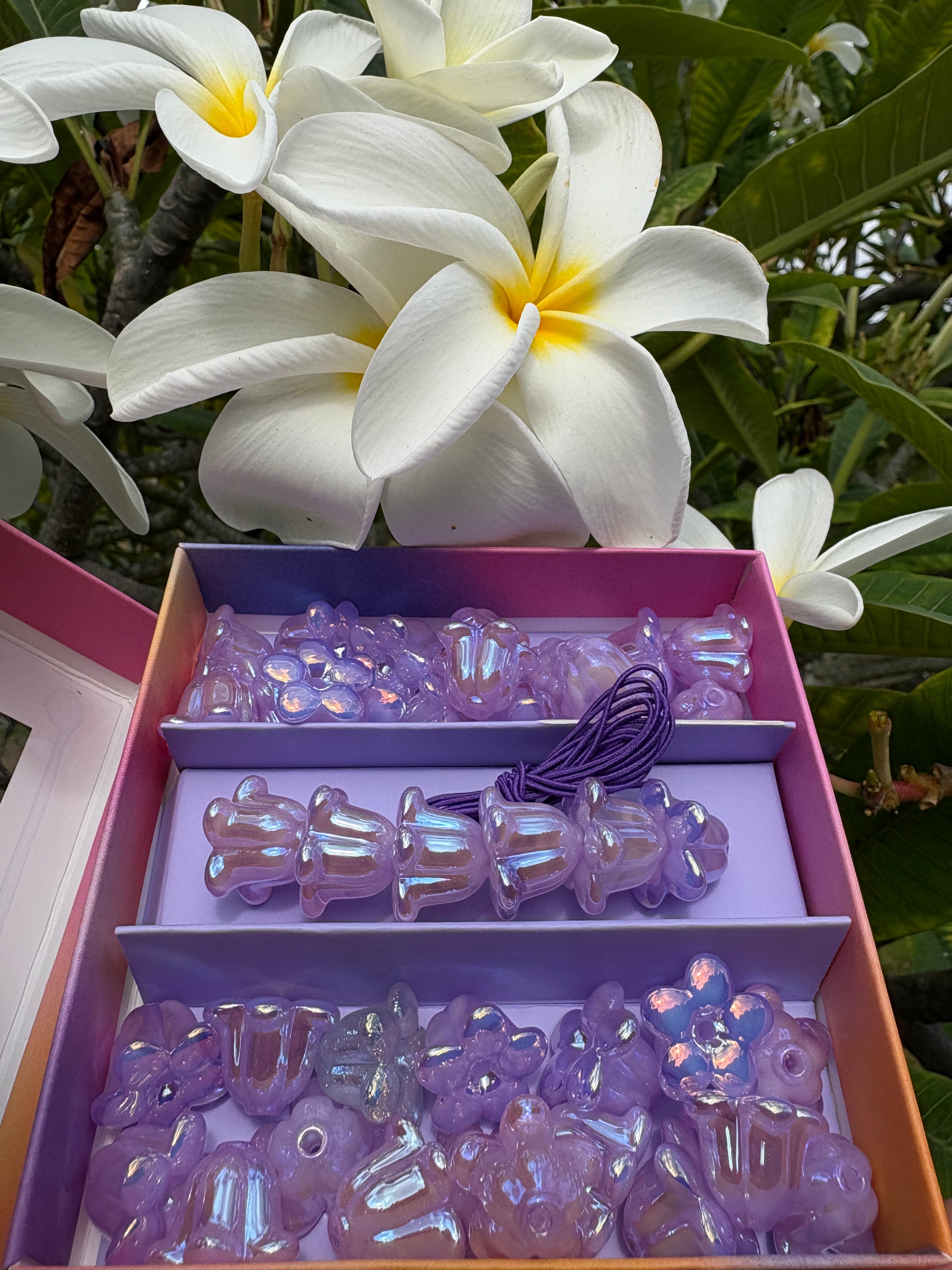 The OG Lei Kit™ – Crown Flower  Pearl Purple