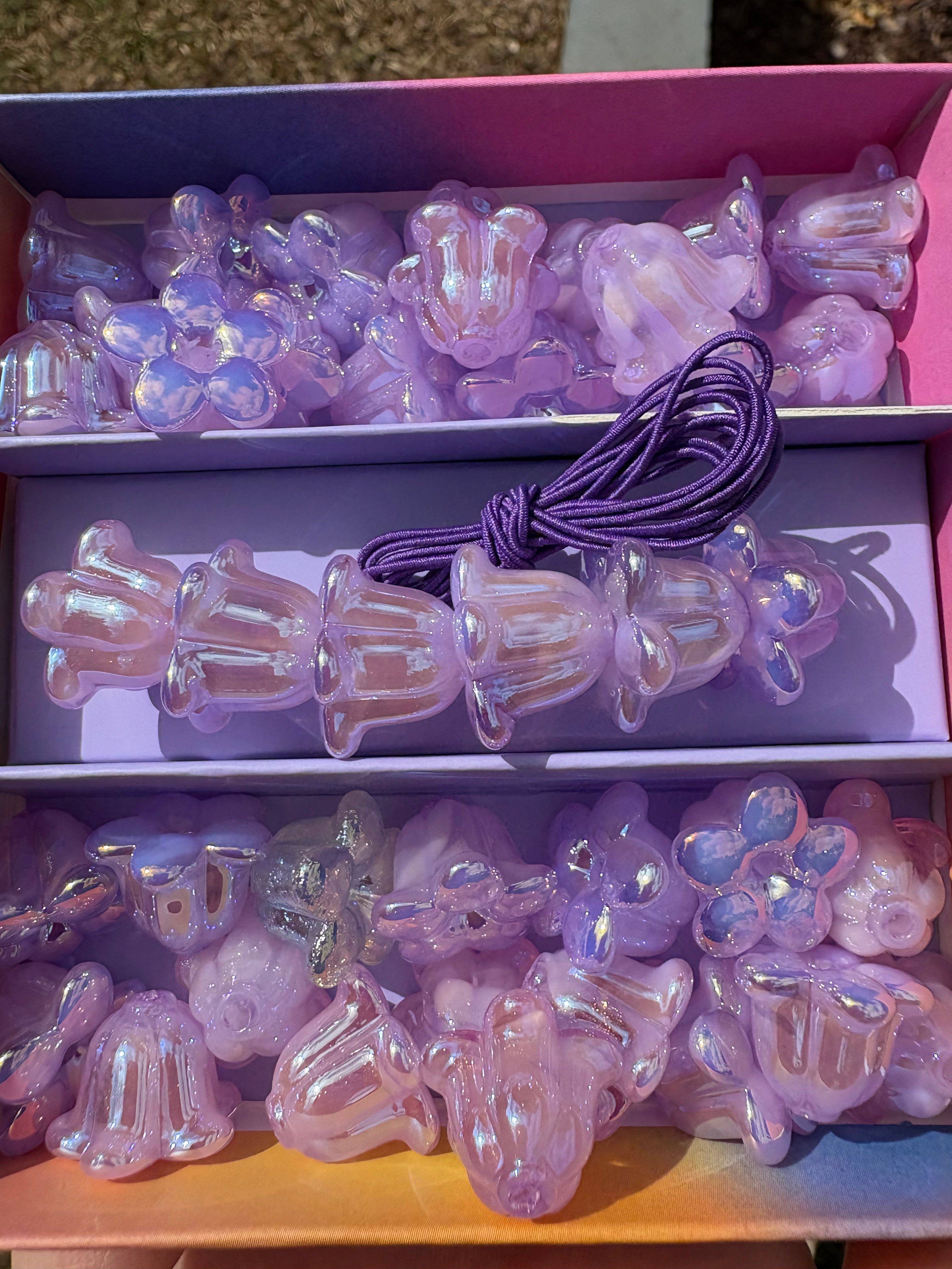 The OG Lei Kit™ – Crown Flower  Pearl Purple