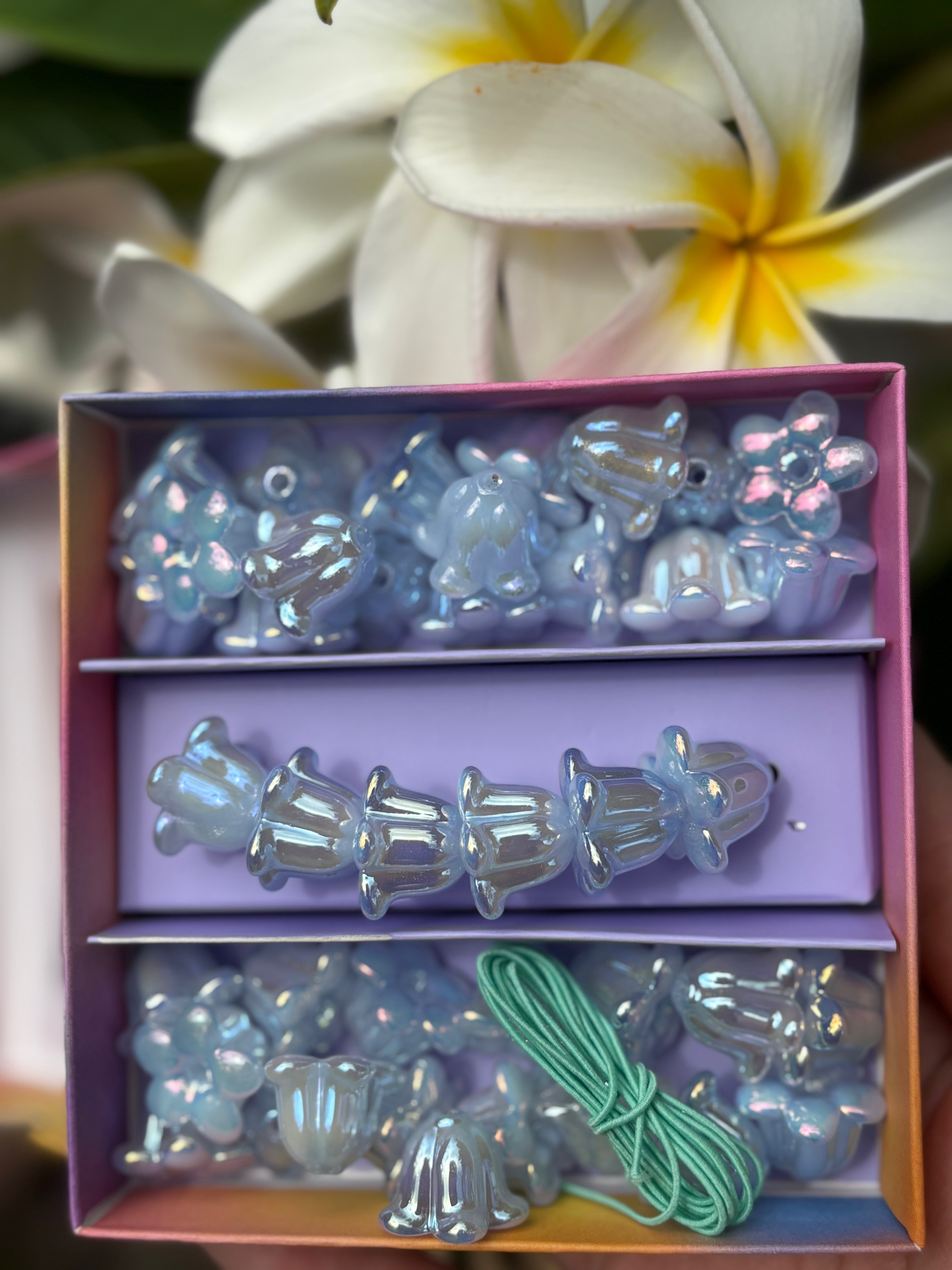 The OG Lei Kit™ – Crown Flower Pearl Blue