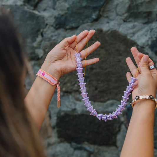 Make your own Crown Flower lei