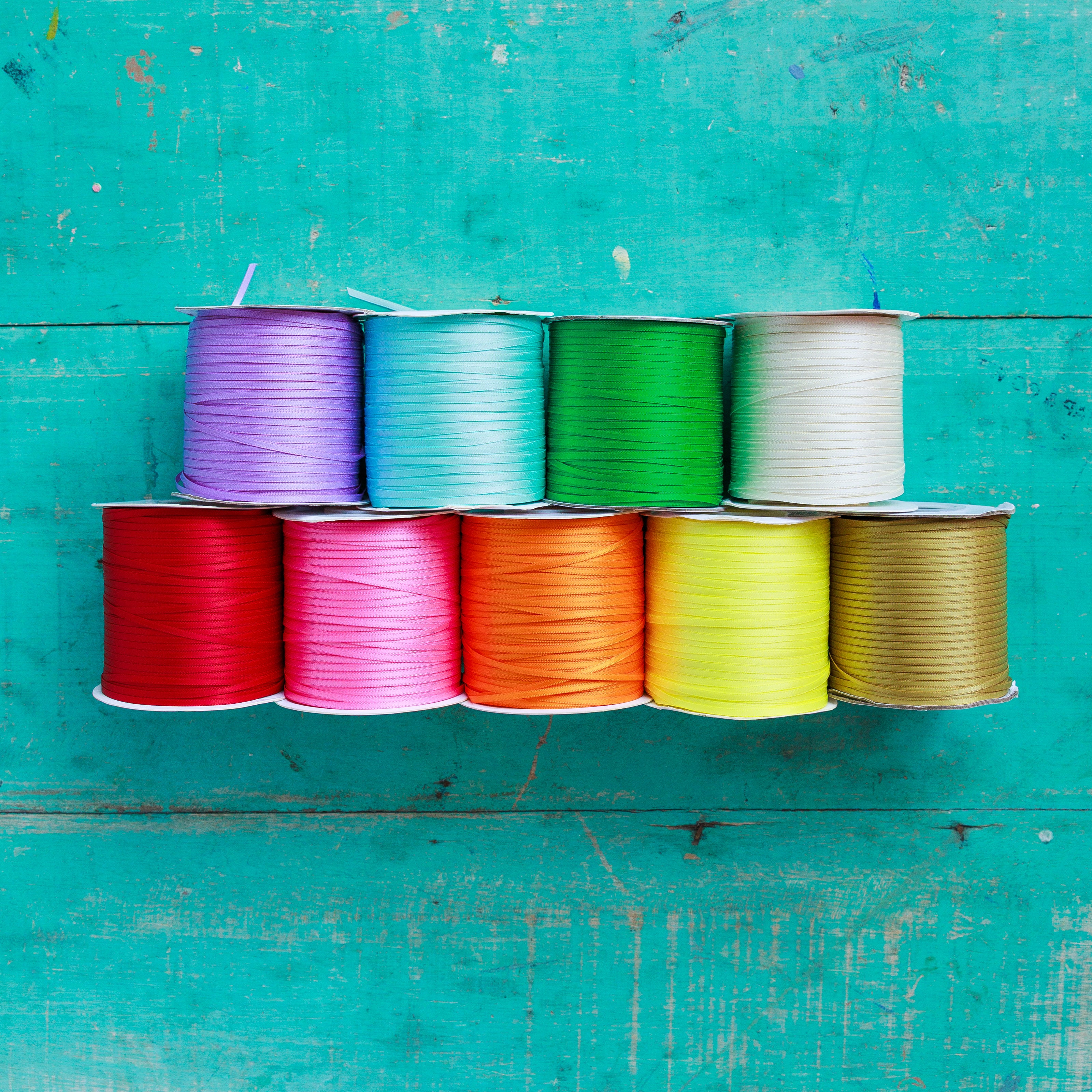 3mm Satin Ribbon for Lei Making (1/8”) – Craft Ribbon by the Yard