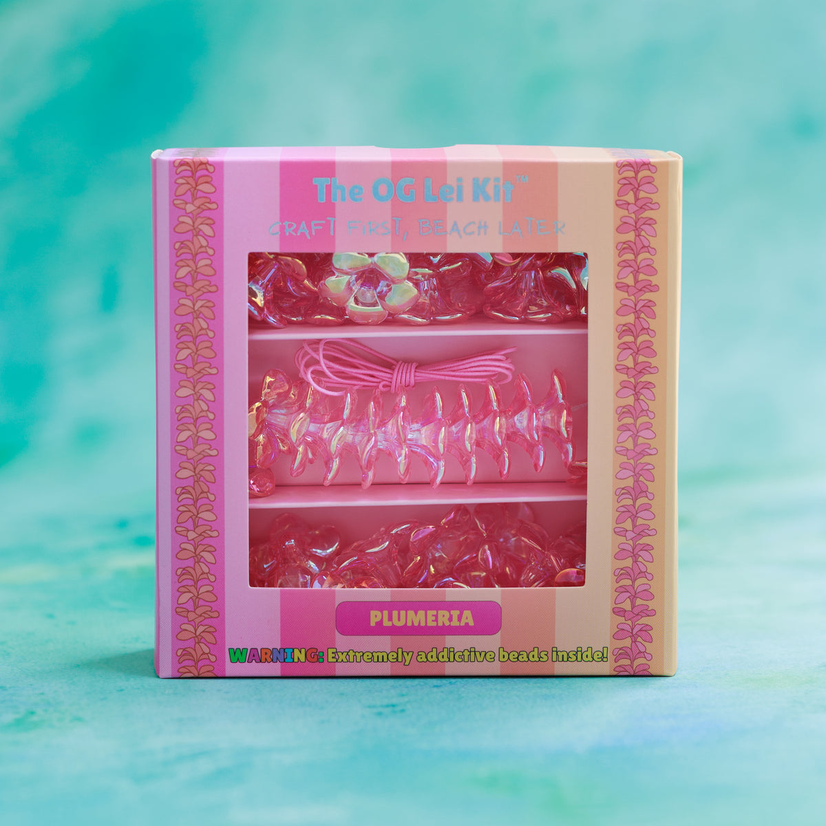 The OG Lei Kit® -  Plumeria  Translucent Pink