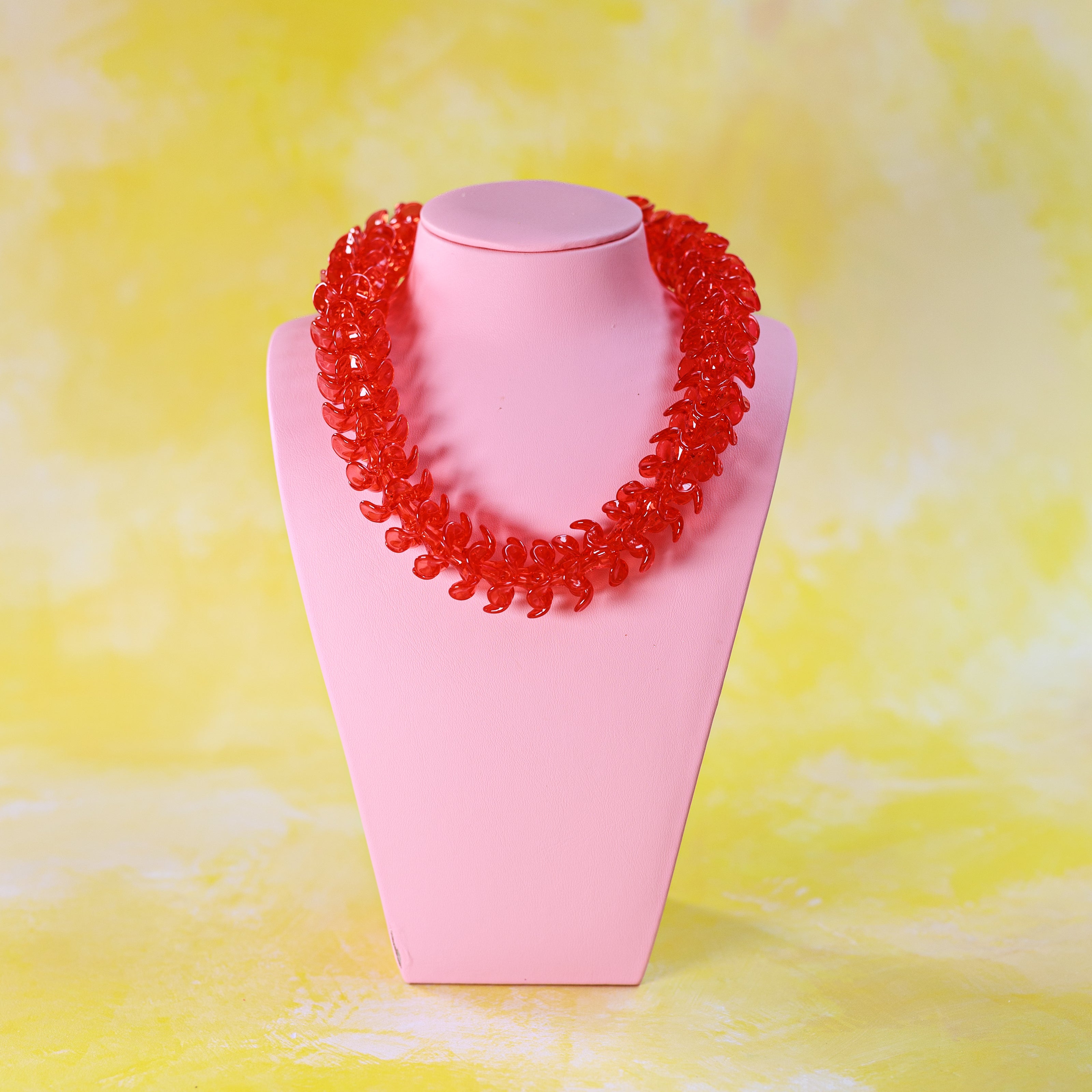 The OG Lei Kit™- Puakenikeni translucent  Red