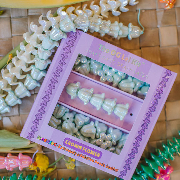 The OG Lei Kit™ – Crown Flower Mint Green