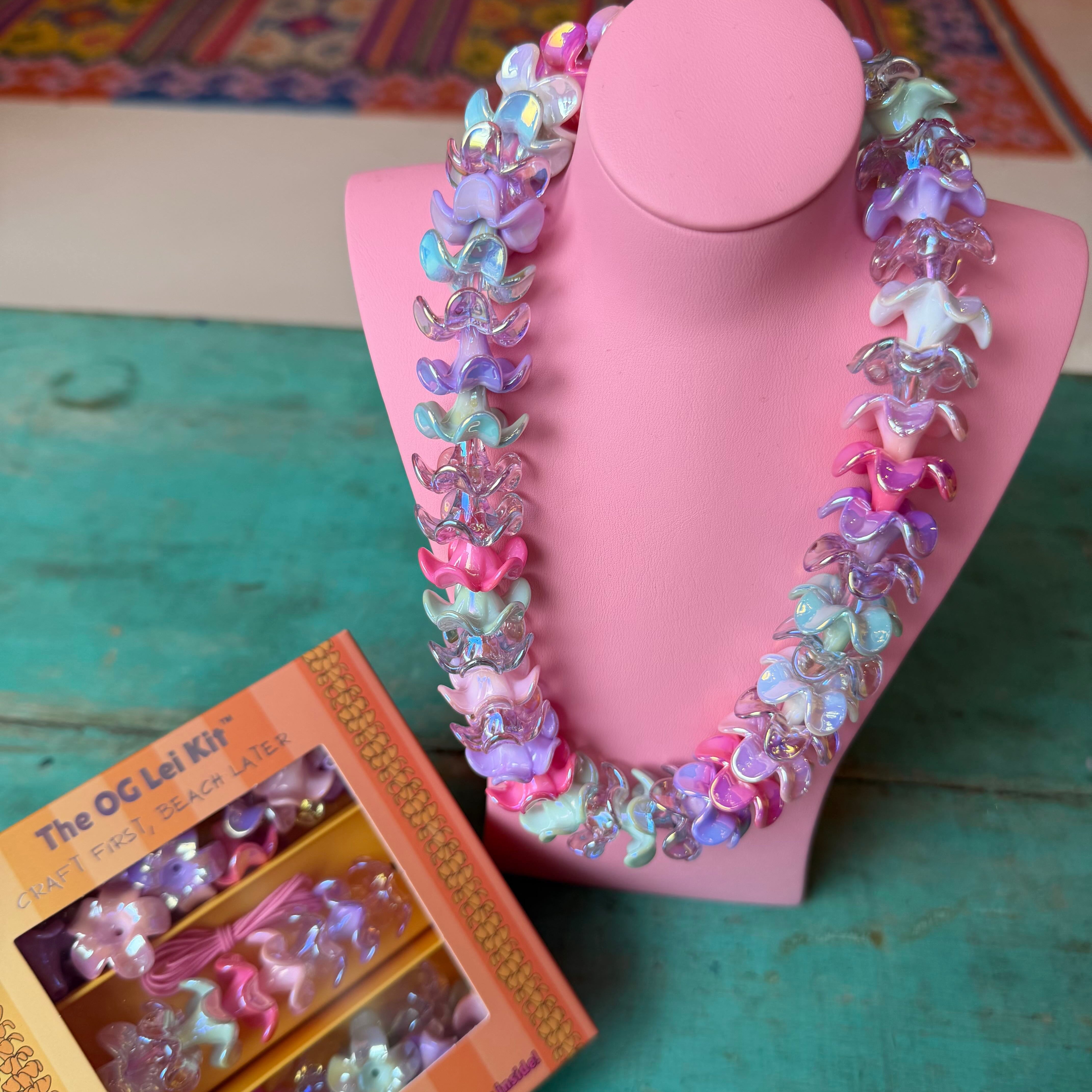 The OG Lei Kit™- Puakenikeni Cotton Candy